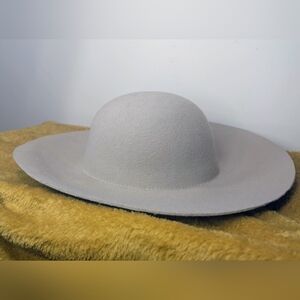 VTG Le Château 100% Wool Wide Brim Floppy Hat | Y2K Boho Chic | 59cm